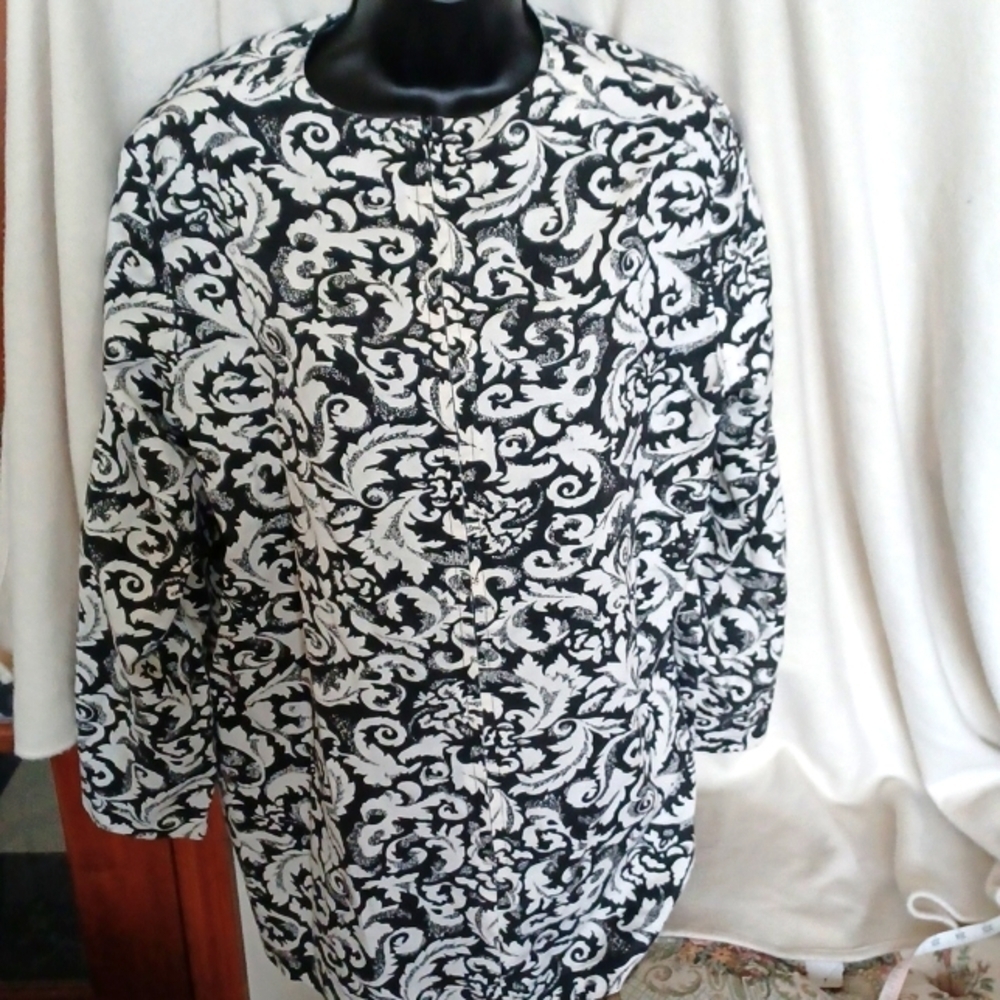 Handmade Vintage Tunic, Nero Type, XL